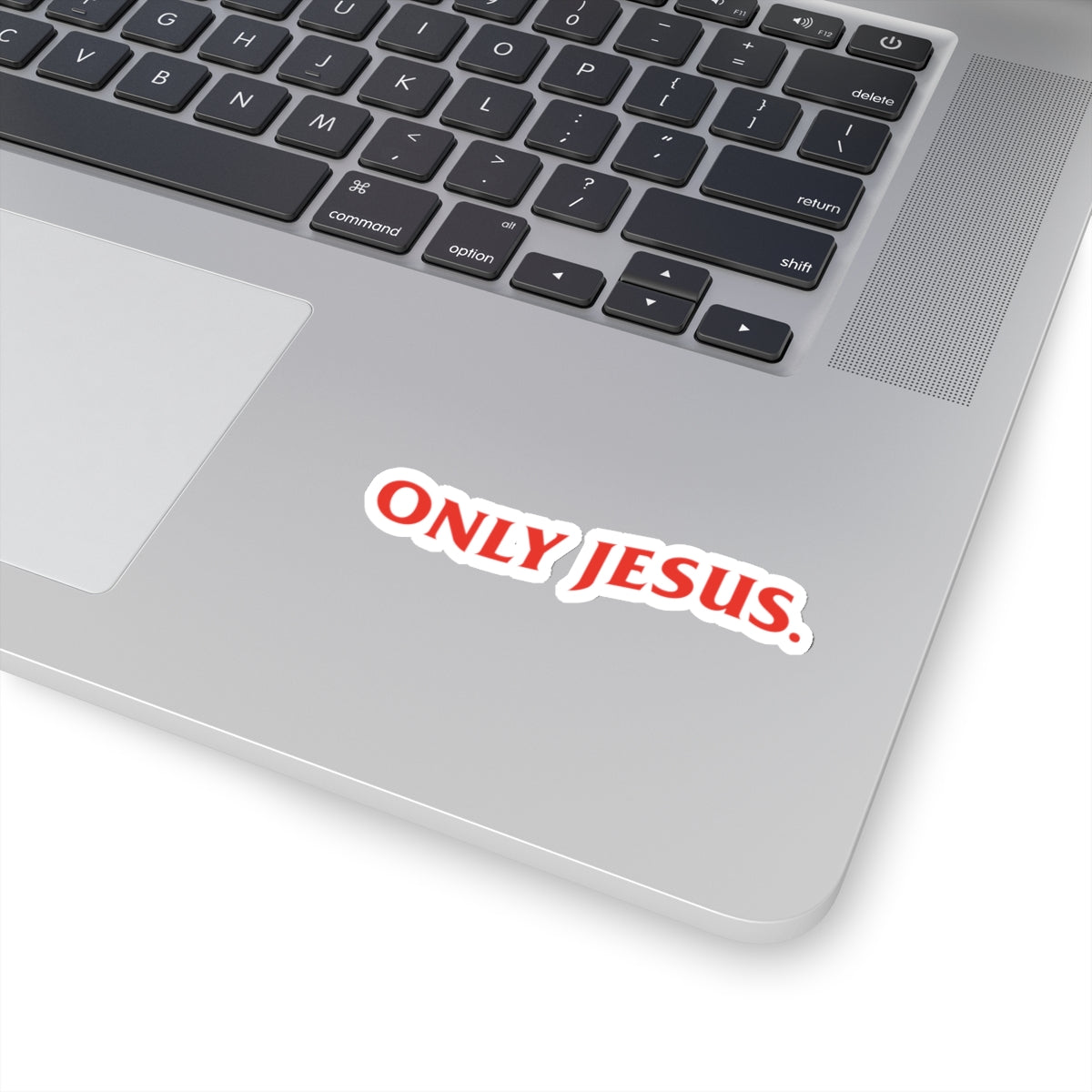 ONLY JESUS (RED) Stickers