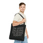 “IM ONLY TALKING TO JESUS TODAY “ TOTE BAG