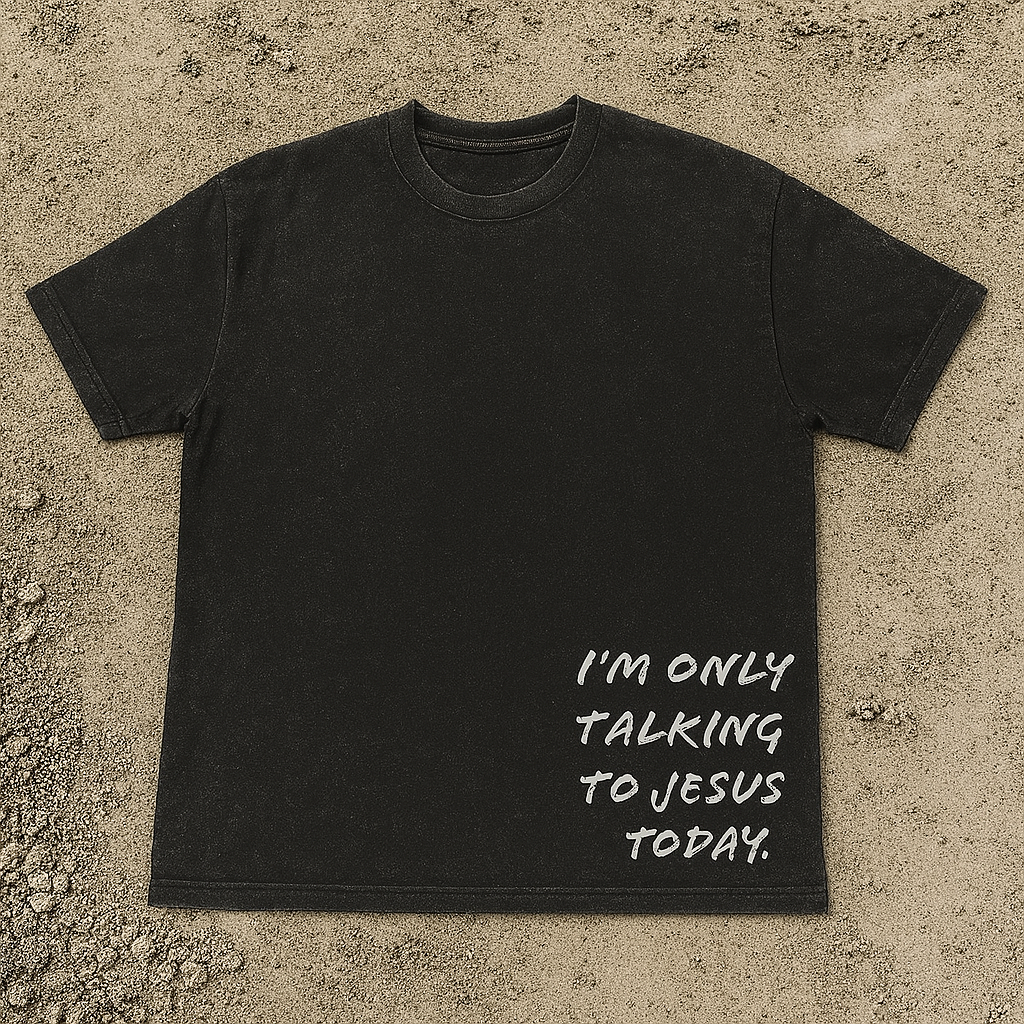 ONLY JESUS (Midnight Mercy Black)- For the moments God shows up in the darkest hours