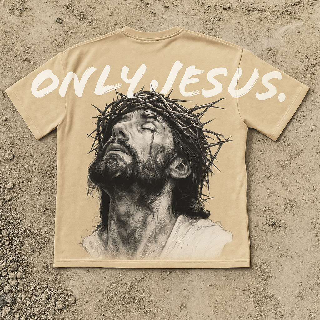 ONLY JESUS (Bethlehem Beige)- Tan like the dusty streets where Christ was born