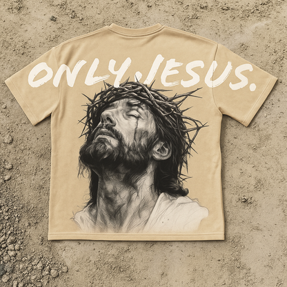 ONLY JESUS (Bethlehem Beige)- Tan like the dusty streets where Christ was born