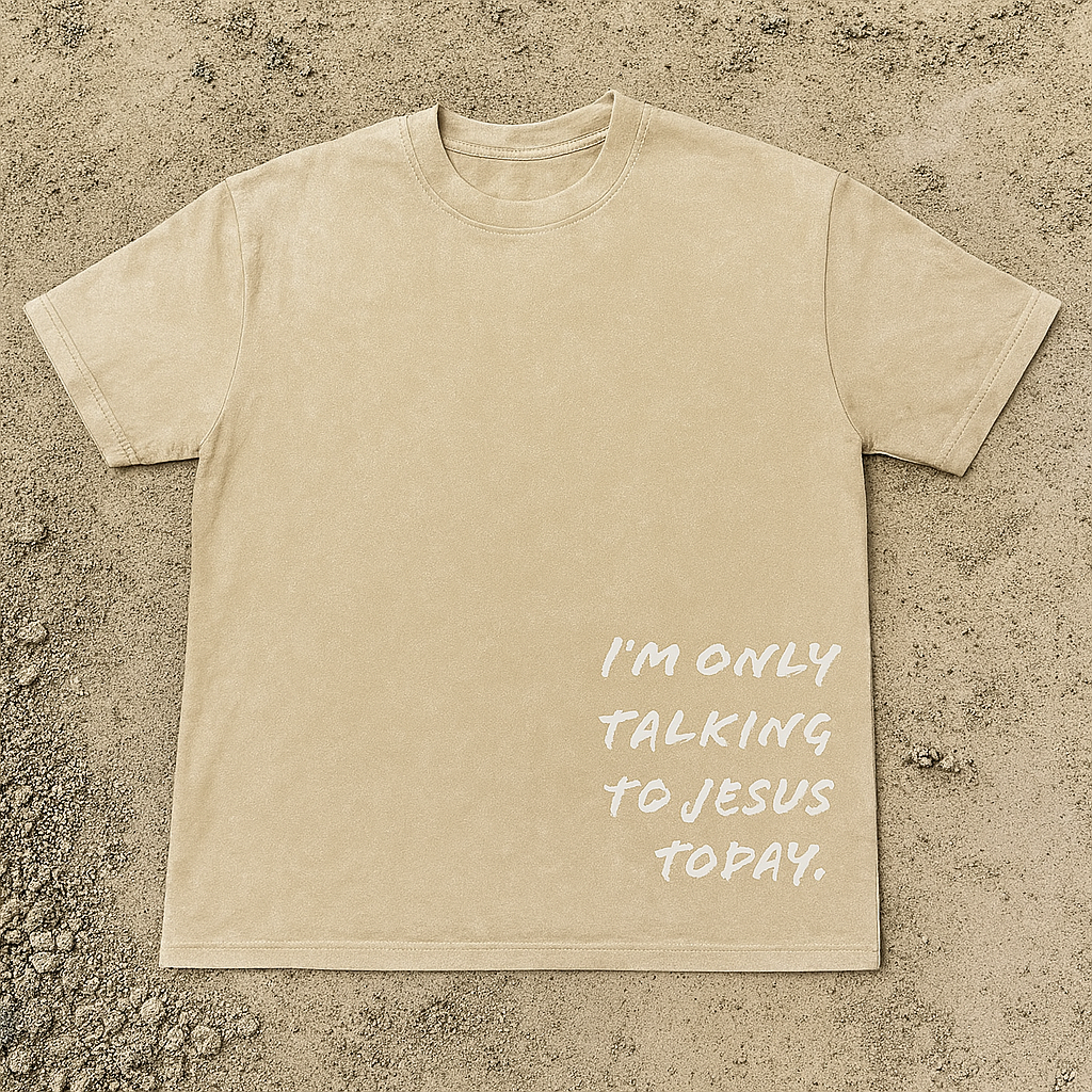 ONLY JESUS (Bethlehem Beige)- Tan like the dusty streets where Christ was born